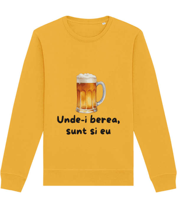 Bluză unisex „Unde-i berea sunt și eu” - imagine 3