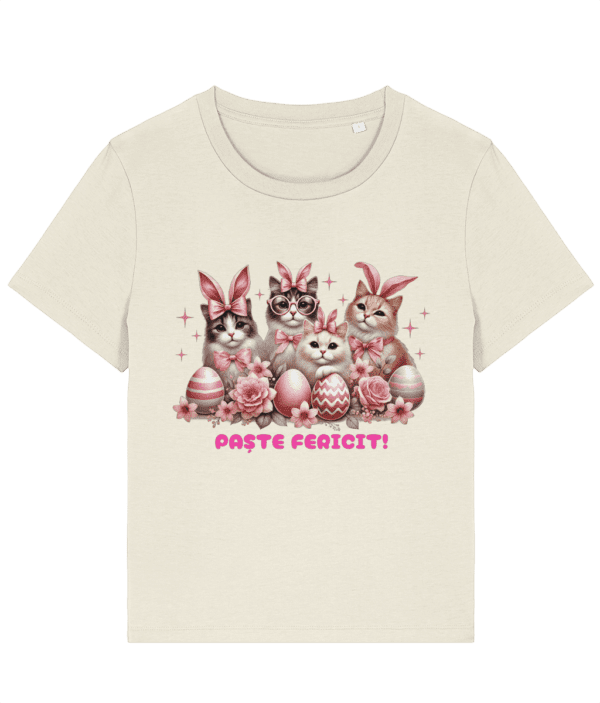 Tricou damă „Paște fericit de la pisici” - imagine 5