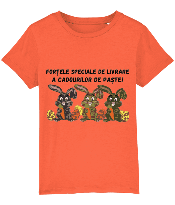 Tricou copii „Forțele speciale de livrare a cadourilor de Paște” - imagine 9