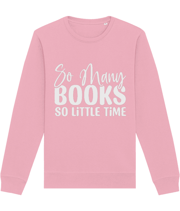 Bluză unisex „So many books, so little time” - imagine 4