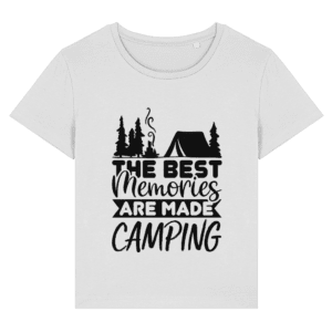 Tricou damă „Best memories are made camping”