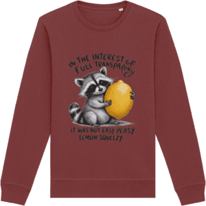 Bluză unisex „It was not easy peasy lemon squeezy”