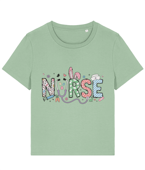 Tricou damă „Easter Nurse” - imagine 2