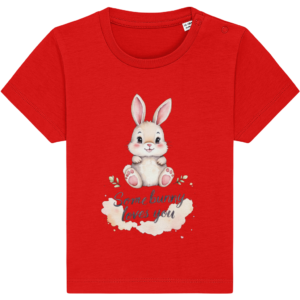 Tricou bebeluși „Somebunny loves you”