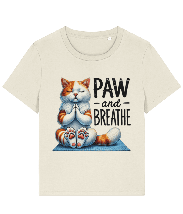 Tricou damă „Paw and breathe” - imagine 4