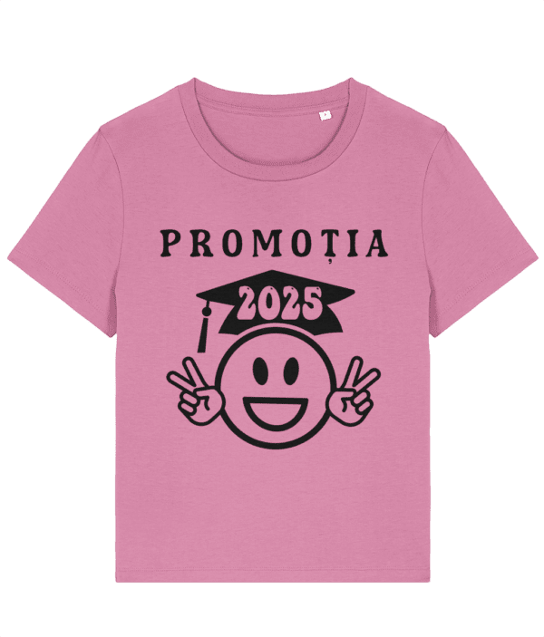 Tricou personalizat femei fete cadou de absolvire liceu facultate gimnaziu promotia 2025