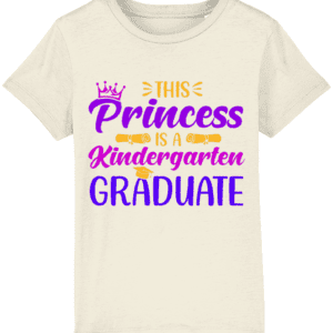 Tricou copii „This princess is a kindergarten graduate”