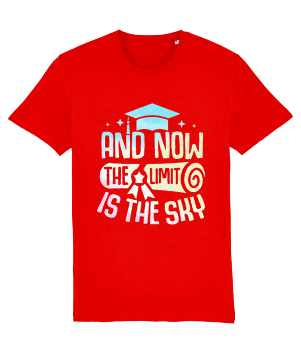 Tricou pentru absolvire „And now the limit is the sky” - imagine 2