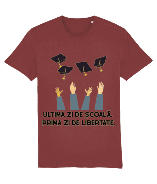 Tricou unisex „Ultima zi de școală” - imagine 8