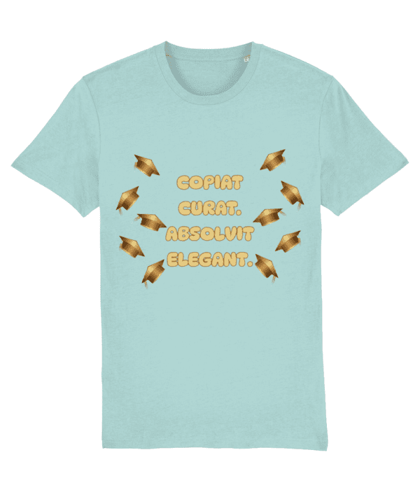 Tricou unisex „Copiat curat. Absolvit elegant” - imagine 8