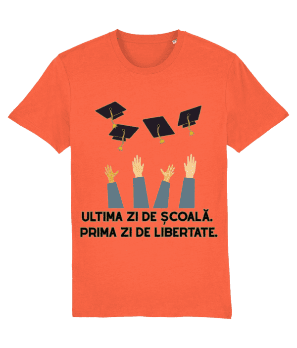 Tricou unisex „Ultima zi de școală” - imagine 7