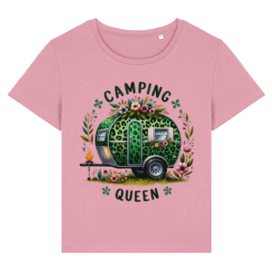 Tricou damă „Camping Queen”