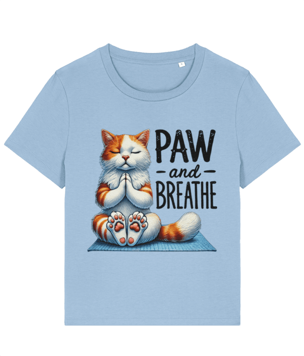 Tricou damă „Paw and breathe” - imagine 7