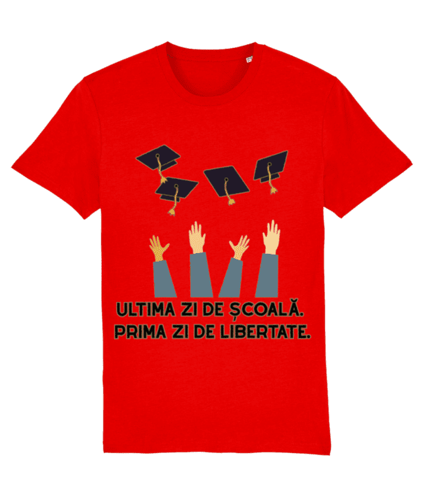 Tricou unisex „Ultima zi de școală” - imagine 5