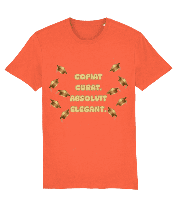 Tricou unisex „Copiat curat. Absolvit elegant” - imagine 7