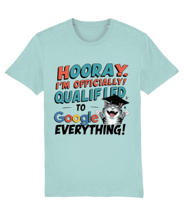 Tricou „Officially qualified to Google everything” - imagine 10