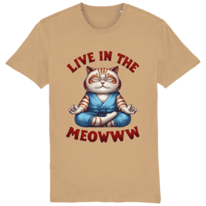 Tricou unisex „Live in the meowww”