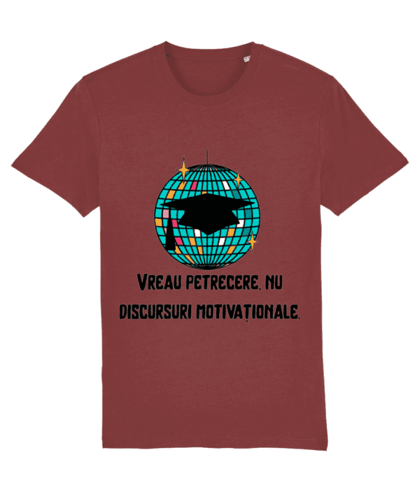 Tricou unisex „Vreau petrecere, nu discursuri motivaționale” - imagine 8