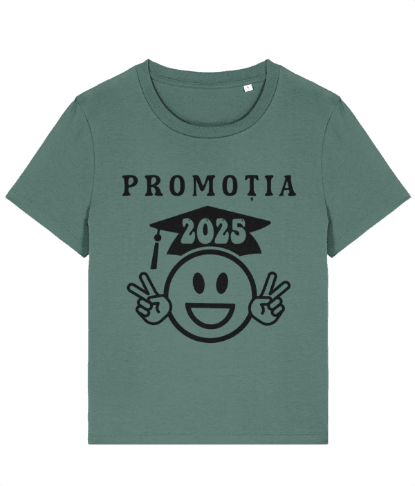 Tricou damă „Promoția 2025 Smiley” - imagine 7