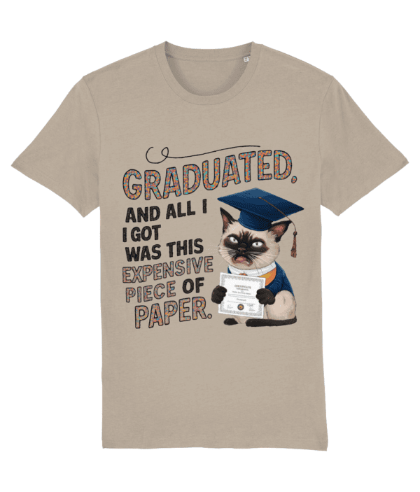 Tricou „All I got was this expensive piece of paper” - imagine 10
