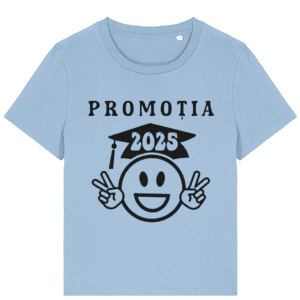 Tricou damă „Promoția 2025 Smiley”