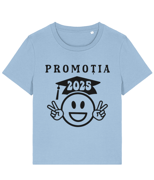 Tricou damă „Promoția 2025 Smiley” - imagine 2