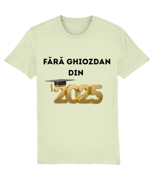 Tricou unisex „Fără ghiozdan din 2025” - imagine 3