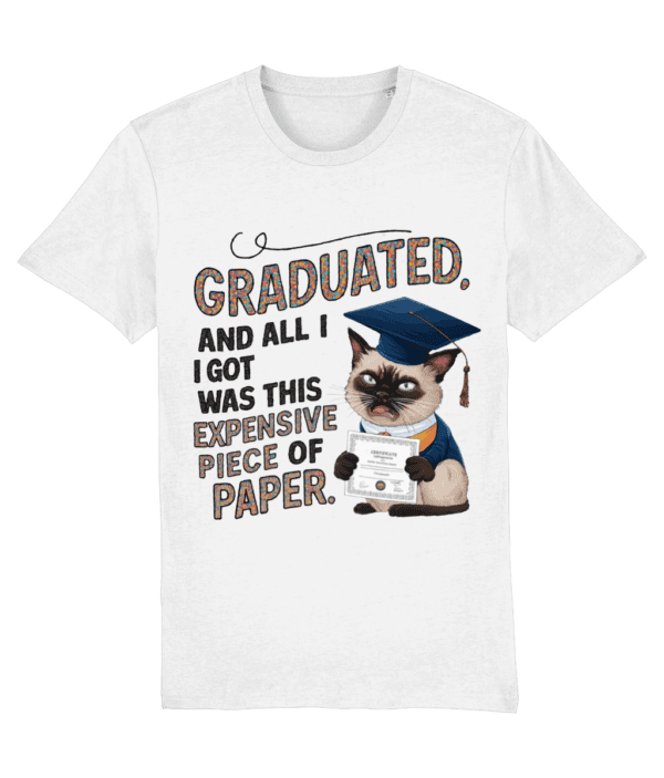 Tricou „All I got was this expensive piece of paper” - imagine 2