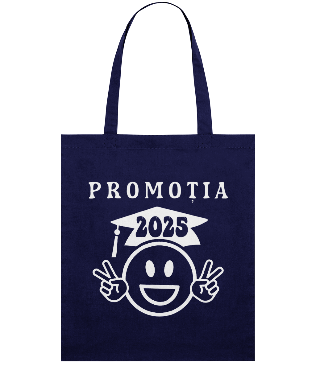 Sacosa din bumbac Promotia 2025 cadou de absolvire gimnaziu liceu facultate