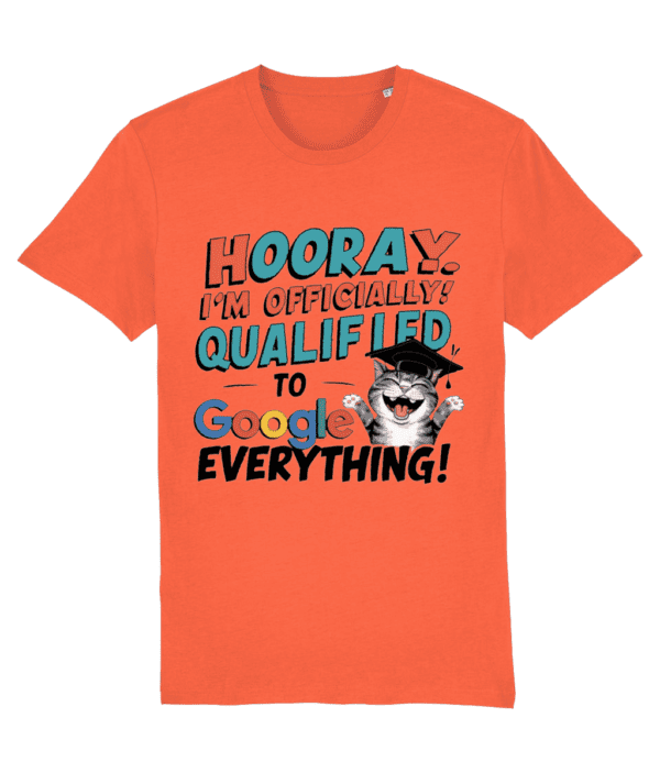 Tricou „Officially qualified to Google everything” - imagine 9