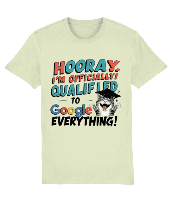 Tricou „Officially qualified to Google everything” - imagine 3
