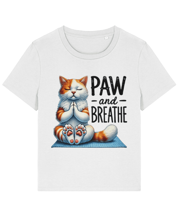 Tricou damă „Paw and breathe” - imagine 2