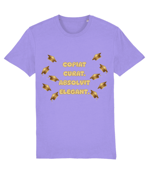 Tricou unisex „Copiat curat. Absolvit elegant” - imagine 5