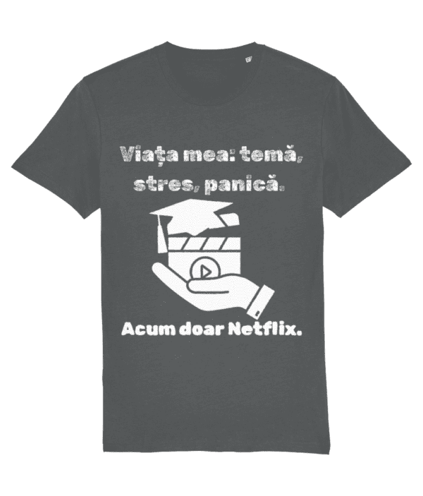 Tricou unisex: „Viața mea temă, stres, panică” - imagine 11