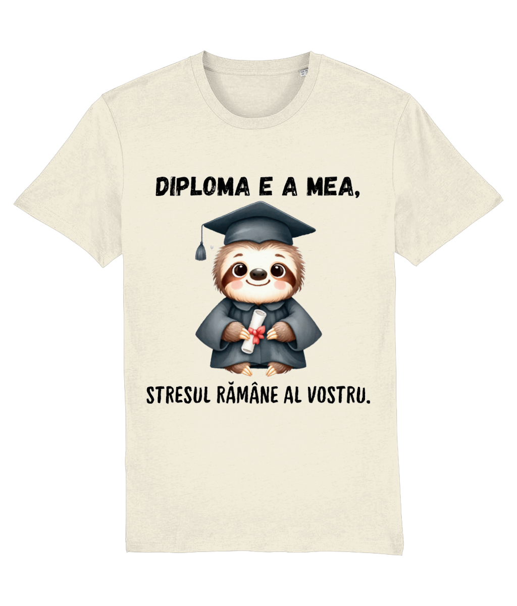 Tricou unisex „Diploma e a mea” - imagine 6