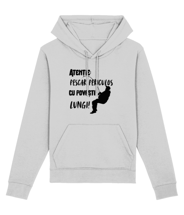 Hanorac „Atenție pescar periculos cu povești lungi” - imagine 5