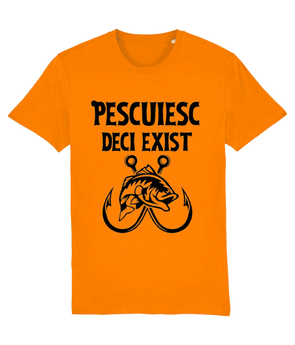 Tricou bărbați „Pescuiesc. Deci exist” - imagine 9