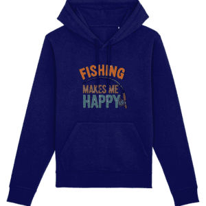 Hanorac „Fishing makes me happy”