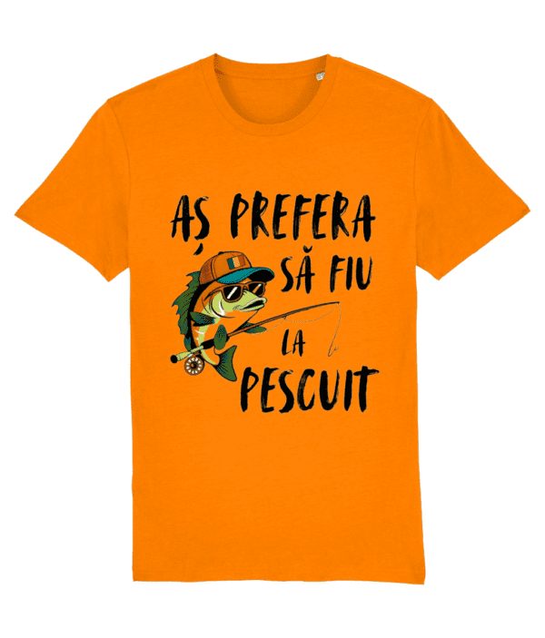 Tricou unisex „Aș prefera să fiu la pescuit” - imagine 9