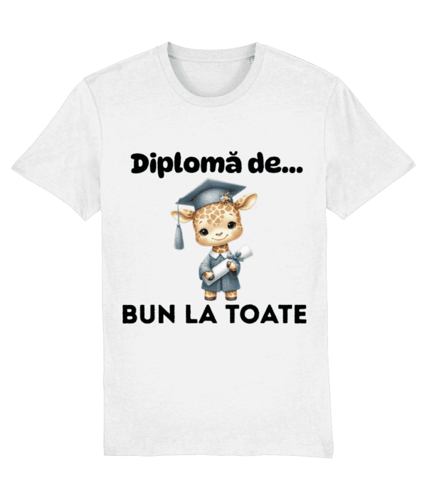 Tricou unisex „Diplomă de Bun la Toate” - imagine 2
