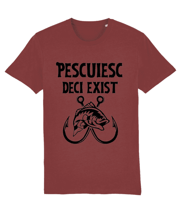 Tricou bărbați „Pescuiesc. Deci exist” - imagine 8
