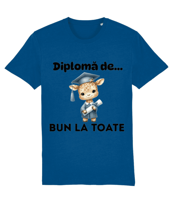 Tricou unisex „Diplomă de Bun la Toate” - imagine 4