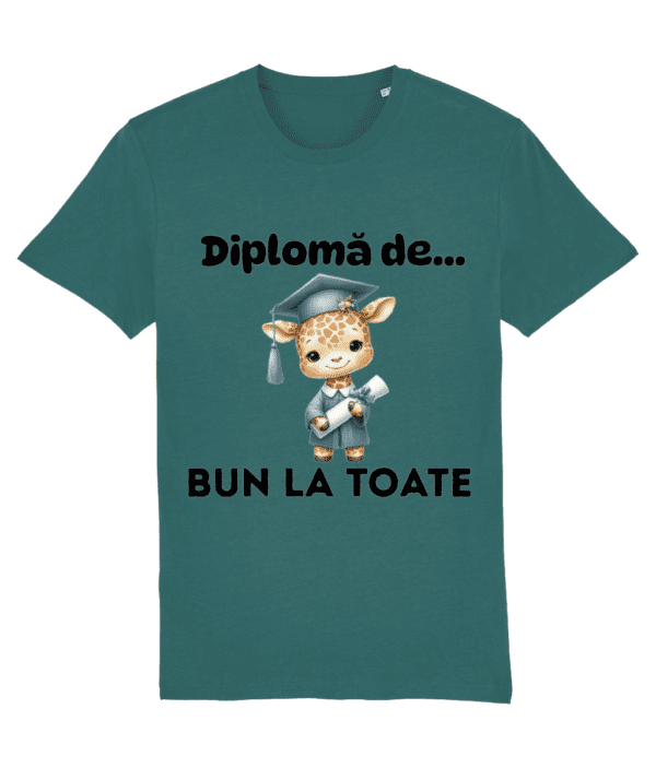 Tricou unisex „Diplomă de Bun la Toate” - imagine 10