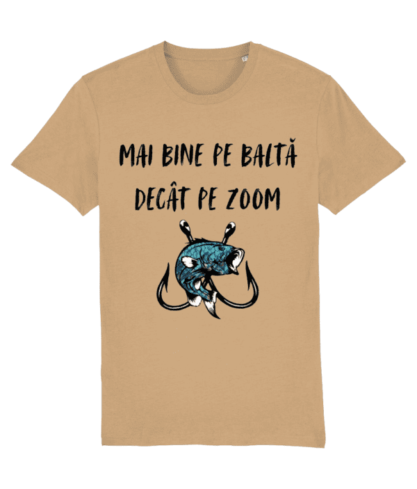 Tricou bărbați „Mai bine pe baltă decât pe Zoom” - imagine 7