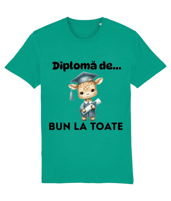 Tricou unisex „Diplomă de Bun la Toate” - imagine 6