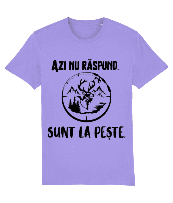 Tricou „Azi nu răspund. Sunt la pește” - imagine 5