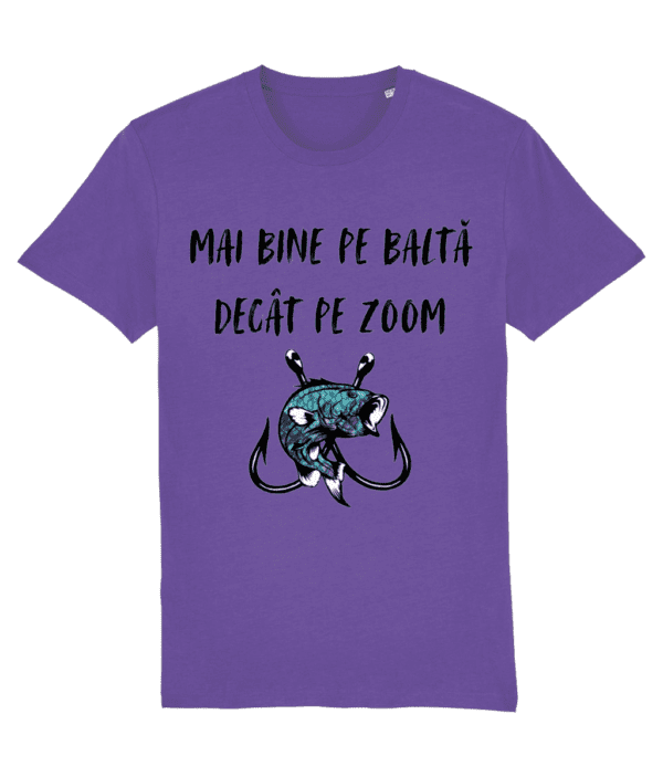 Tricou bărbați „Mai bine pe baltă decât pe Zoom” - imagine 5