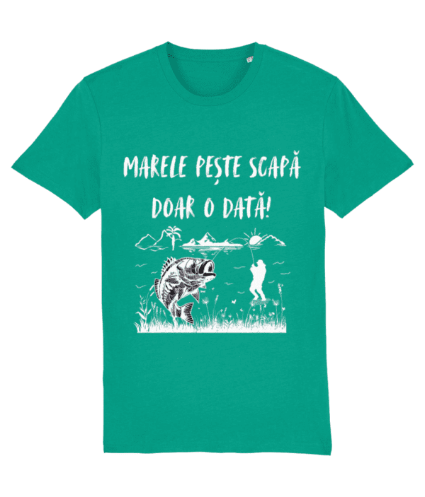 Tricou bărbați „Marele pește scapă doar o dată” - imagine 5