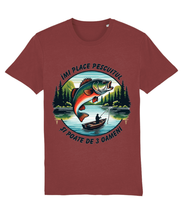 Tricou „Îmi place pescuitul și poate de 3 oameni” - imagine 7