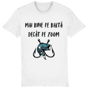 Tricou bărbați „Mai bine pe baltă decât pe Zoom”